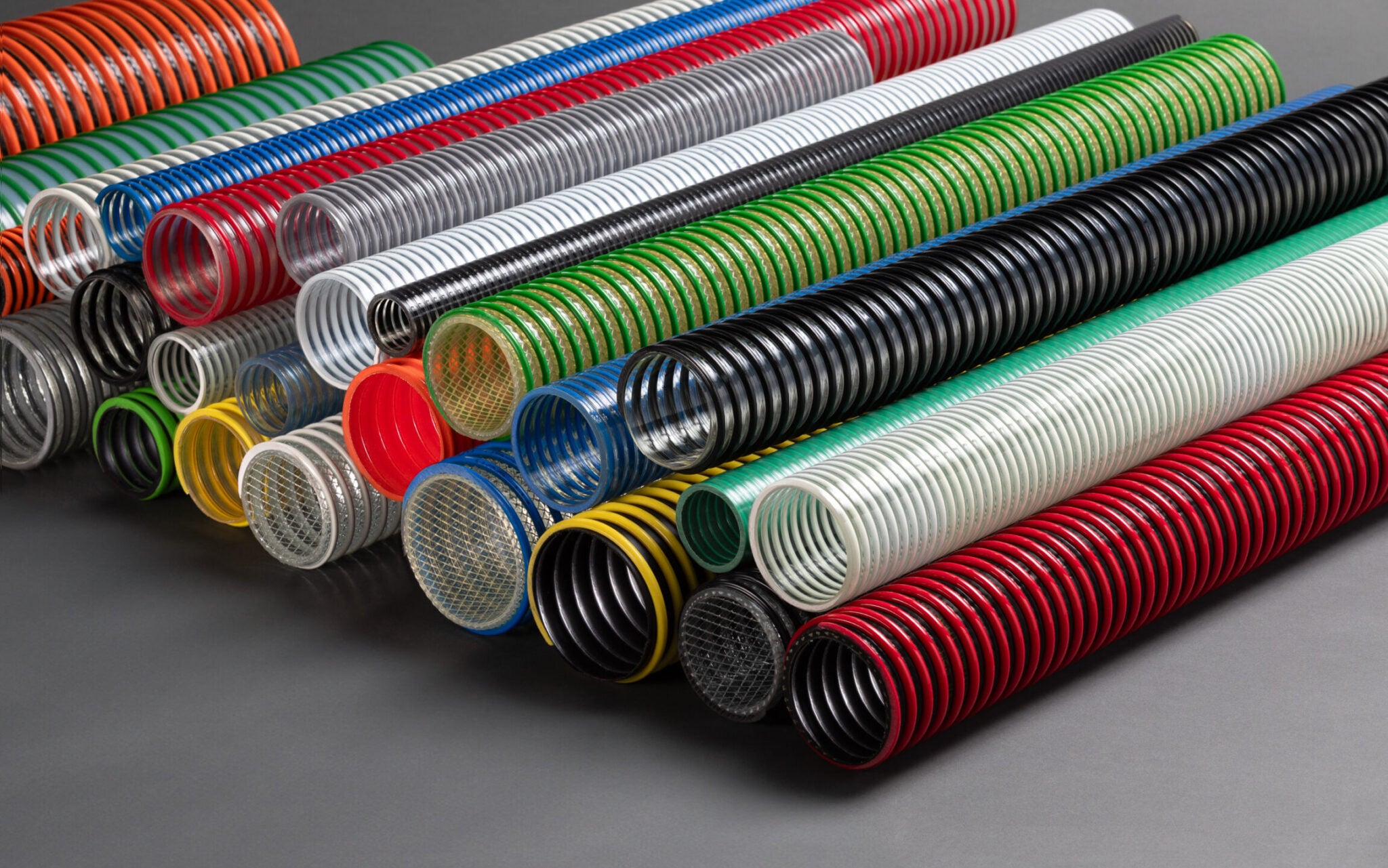 High-Quality, <b>American Made</b> Industrial Hoses and Pipes